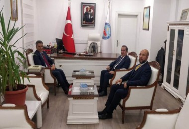 Milletvekili Taşar'dan Kaymakam Özkan’a ziyaret