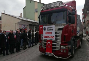 Adilcevaz'dan Elazığ ve Malatya’ya yardım eli