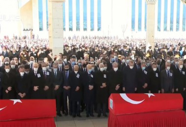 Şehitlerimiz İçin Ankara’da Tören Düzenlendi