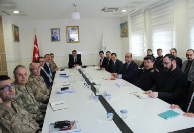 Bitlis’te seçim güvenliği toplantısı yapıldı