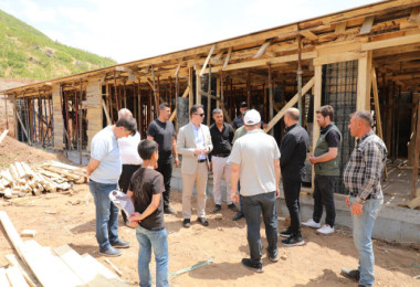 Bitlis’te Hayvan Barınağı ve Doğal Yaşam Alanı İnşaatı İncelendi