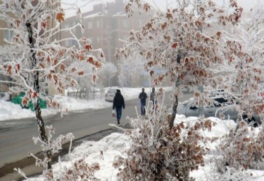 Bitlis’te dondurucu soğuklar