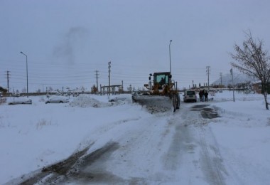 Bitlis Belediyesi'nin karla mücadele çalışmaları