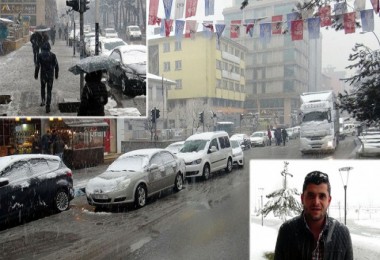 Bitlis’te kar yağışı