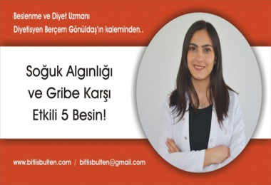 Soğuk Algınlığı ve Gribe Karşı Etkili 5 Besin!