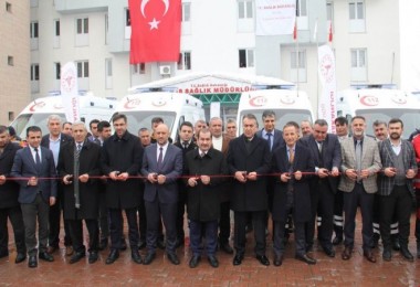 Bitlis’te 11 yeni ambulans hizmete başladı