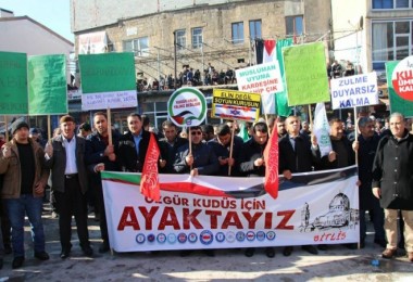 Amerika’nın Kudüs kararına Bitlis’ten tepki