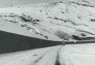 Kar Nedeniyle Nemrut’ta Dağı’nda Mahsur Kalan 14 Kişi Kurtarıldı