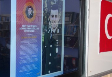 Kütüphaneye 'Şehit Tank Teğmen Ali Emre Fırıncıoğulları' Adı Verildi