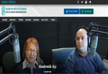 BEU Radyosu’nun Web Sitesi yayın hayatına başladı