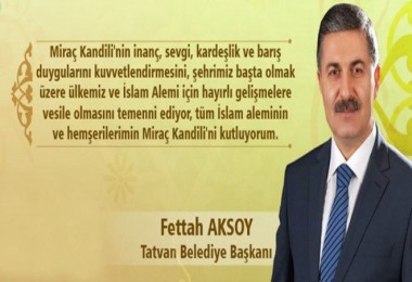 Başkan Aksoy'un 