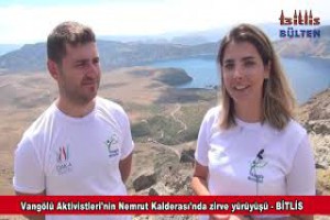 Nemrut Dağı’nda zirve yürüyüşü düzenlendi - Bitlis Bülten
